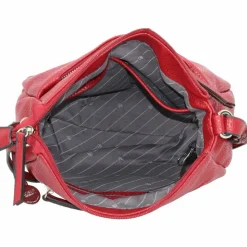 L.Credi Umhängetaschen<Budapest Umhängetasche 25 cm rot