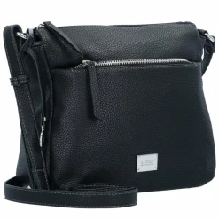 Clearance L.Credi Budapest Umhängetasche 25 cm schwarz