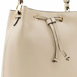 Hot L.Credi Ebony Beuteltasche 28 cm creme