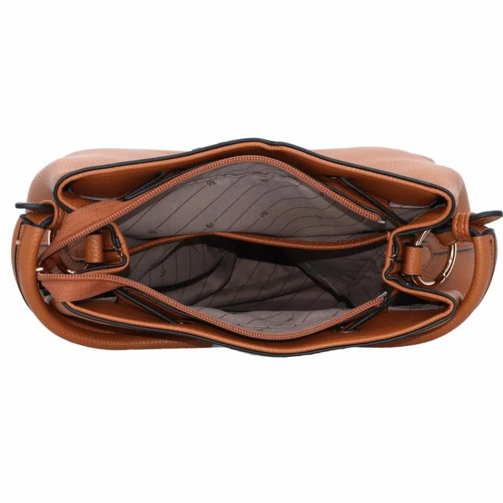 Online L.Credi Ebony Beuteltasche 28 cm cognac