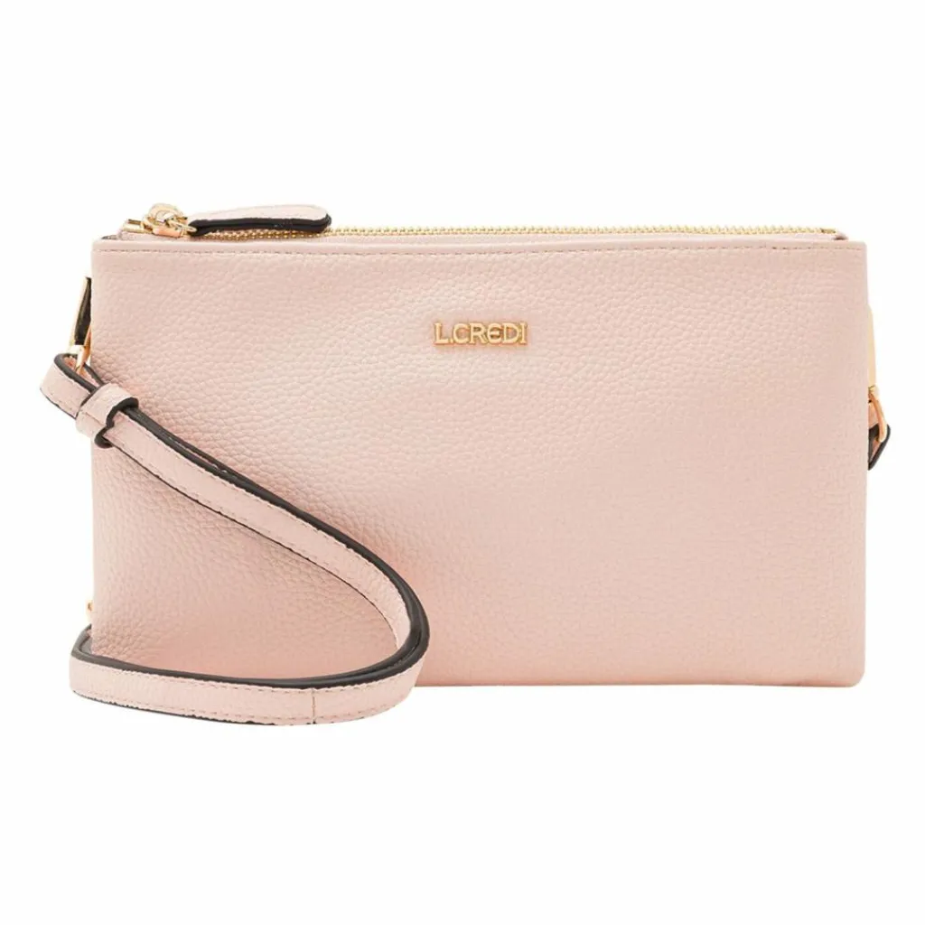 L.Credi Ella Umhängetasche 14 cm puder