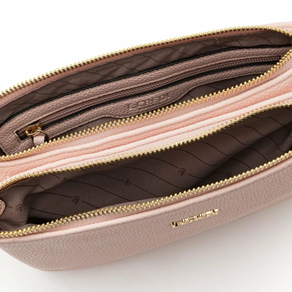 L.Credi Ella Umhängetasche 14 cm puder