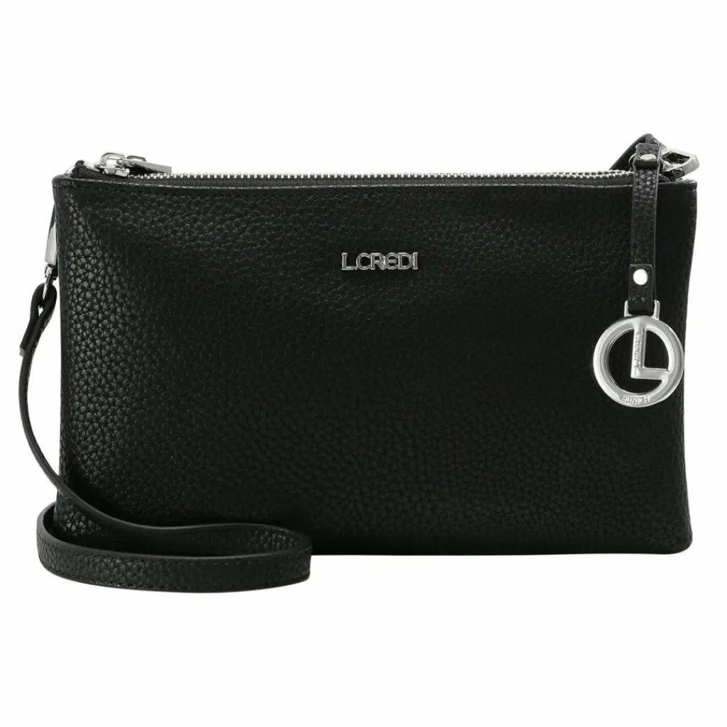 L.Credi Ella Umhängetasche 14 cm schwarz