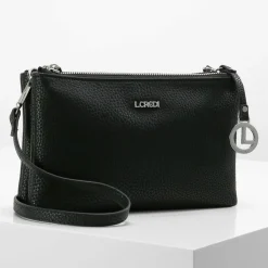 L.Credi Ella Umhängetasche 14 cm schwarz