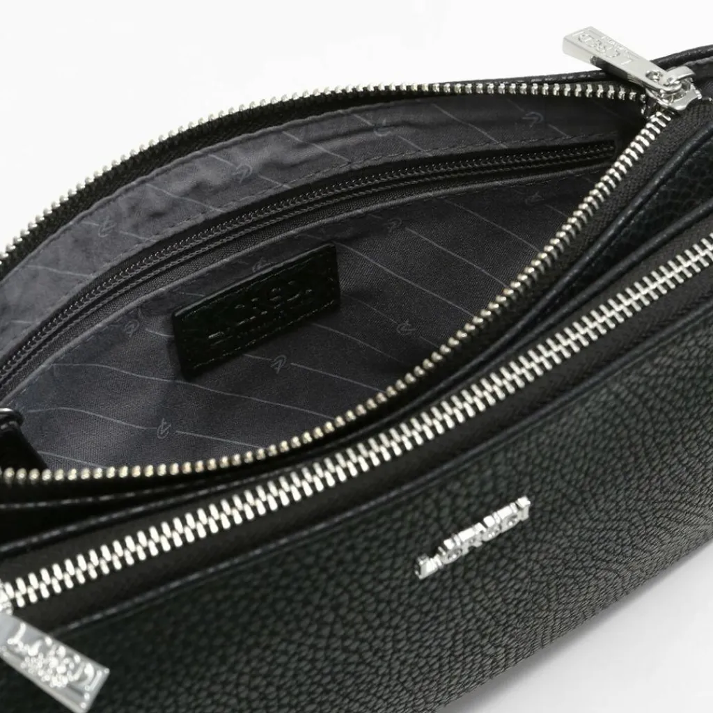 L.Credi Ella Umhängetasche 14 cm schwarz