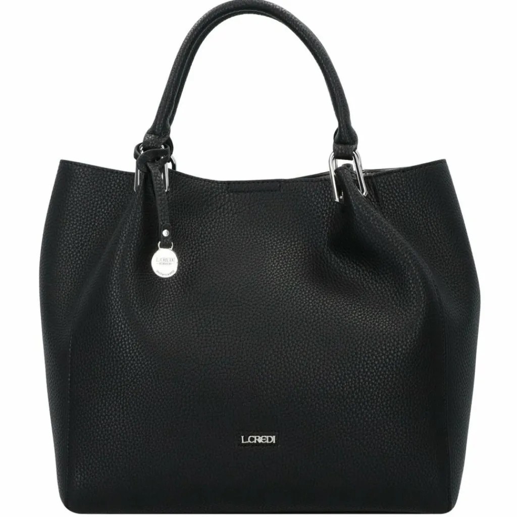 L.Credi Henkeltaschen<Ember Handtasche 34 cm schwarz