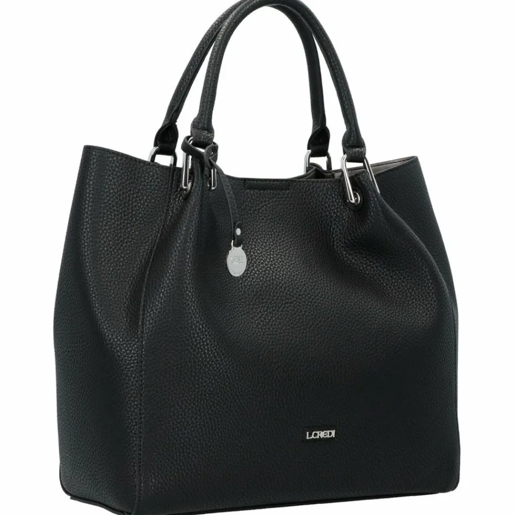 L.Credi Henkeltaschen<Ember Handtasche 34 cm schwarz