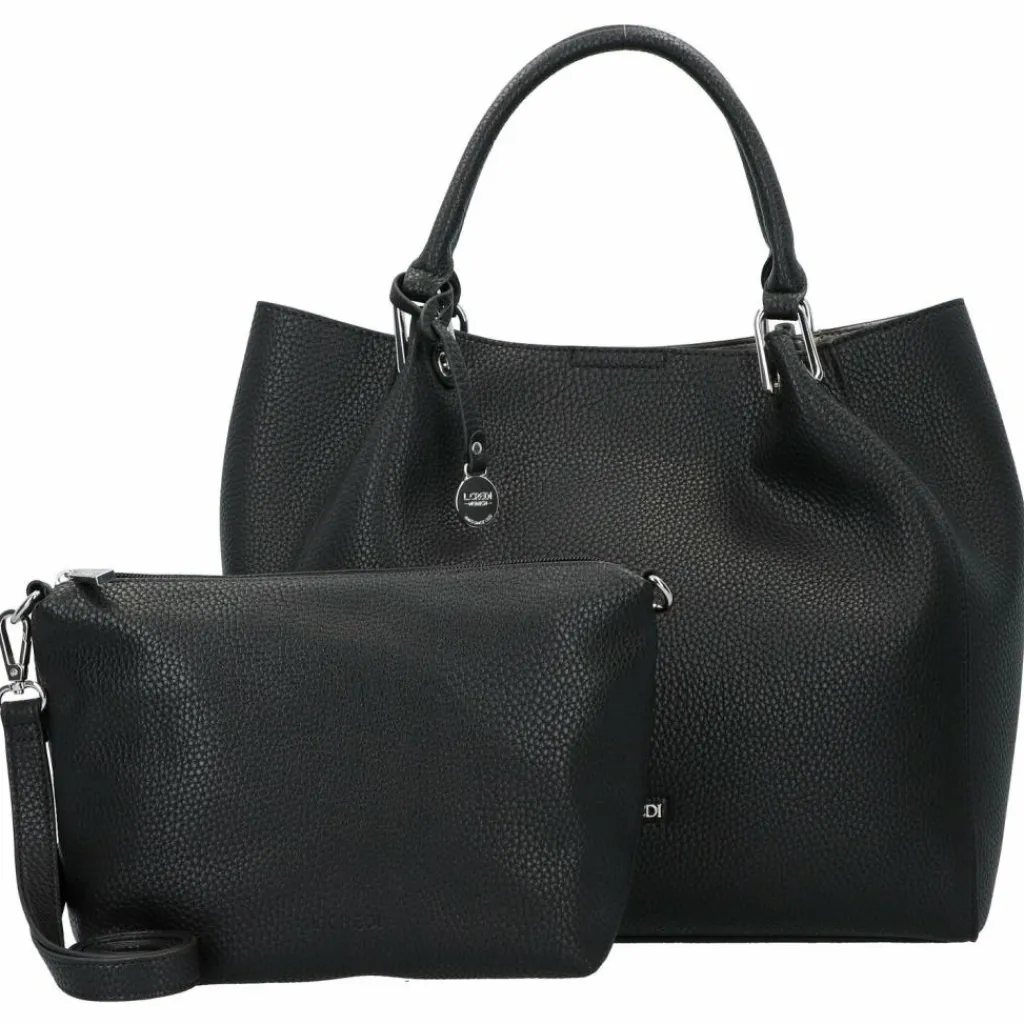 L.Credi Henkeltaschen<Ember Handtasche 34 cm schwarz