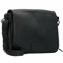 L.Credi Umhängetaschen<Eva Umhängetasche Leder 31 cm schwarz