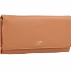 Best L.Credi Evelyn Geldbörse Leder 20 cm cognac