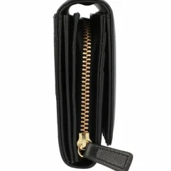 Discount L.Credi Evelyn Geldbörse Leder 20 cm schwarz