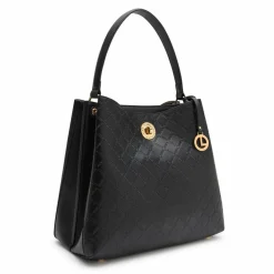 L.Credi Schultertaschen<Filberta Schultertasche 30 cm schwarz