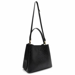 L.Credi Schultertaschen<Filberta Schultertasche 30 cm schwarz