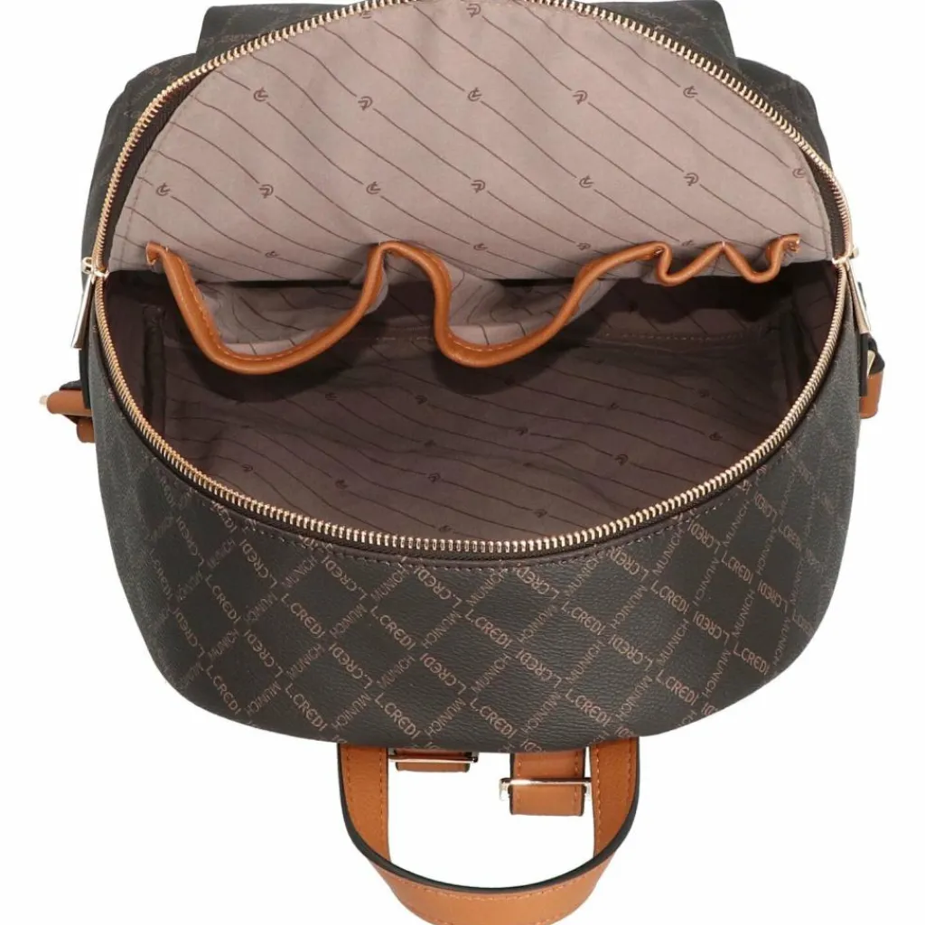 L.Credi City Rucksäcke<Filiberta City Rucksack 32 cm braun