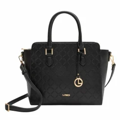 L.Credi Henkeltaschen<Filiberta Handtasche 37 cm schwarz