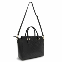 L.Credi Henkeltaschen<Filiberta Handtasche 37 cm schwarz
