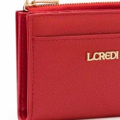 Hot L.Credi Filippa Geldbörse RFID Schutz 12 cm mohn