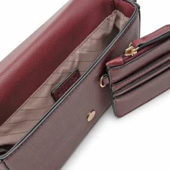 L.Credi Umhängetaschen<Jane Umhängetasche 21 cm wine