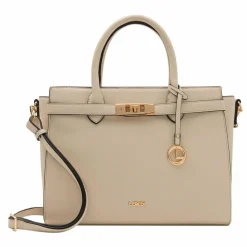 L.Credi Henkeltaschen<Konstanze Handtasche 37 cm creme