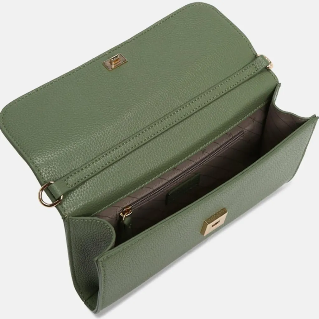 Clearance L.Credi Larissa Clutch Tasche 24 cm moss
