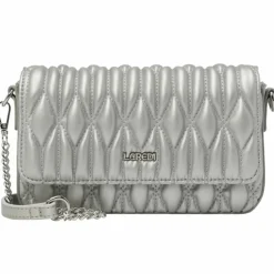 New L.Credi Lisa Umhängetasche 22 cm silber