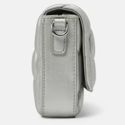 New L.Credi Lisa Umhängetasche 22 cm silber