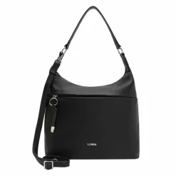 L.Credi Schultertaschen<Maite Schultertasche 33 cm schwarz