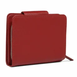 L.Credi Damengeldbörsen Querformat<Maranello Geldbörse Leder 12,5 cm rot