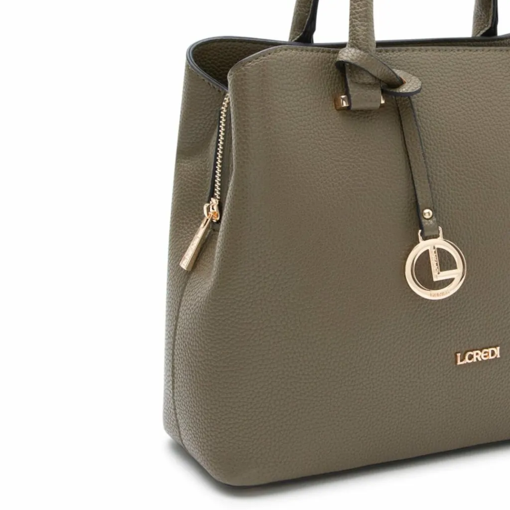 L.Credi Henkeltaschen<Maxima Handtasche 28 cm forest