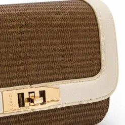 L.Credi Schultertaschen<Melissa Schultertasche 23 cm hellbraun