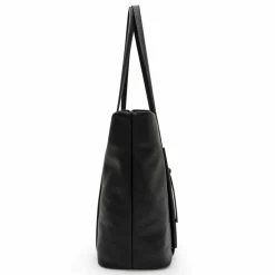 L.Credi Shopper|Schultertaschen<Merle Shopper Tasche 40 cm schwarz