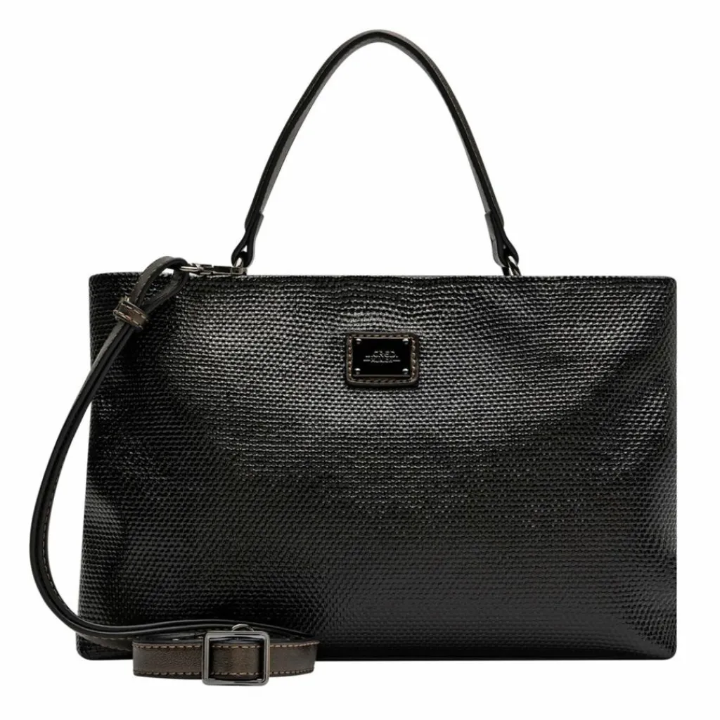 Clearance L.Credi Nadine Shopper Tasche 31 cm schwarz