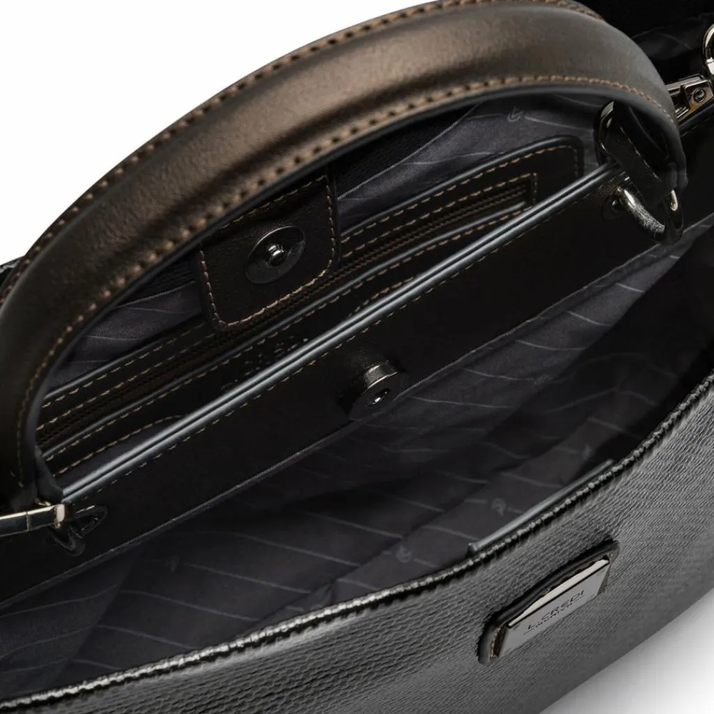 Clearance L.Credi Nadine Shopper Tasche 31 cm schwarz