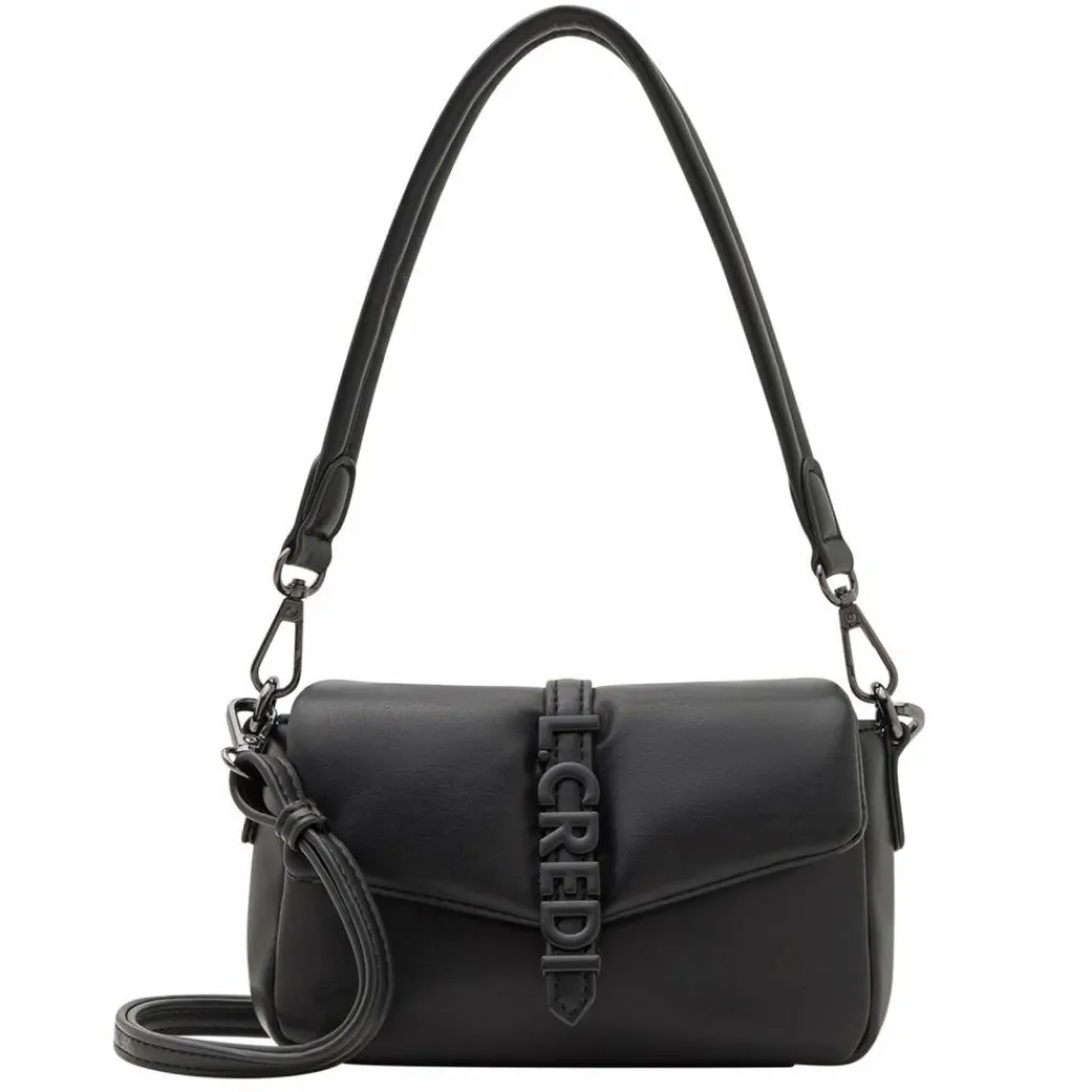 New L.Credi Nayla Mini Bag Schultertasche 18 cm schwarz