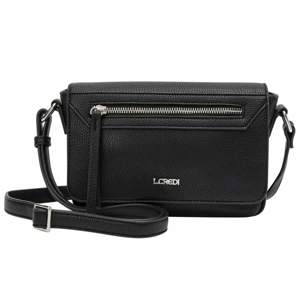 Sale L.Credi Nela Umhängetasche 22 cm schwarz