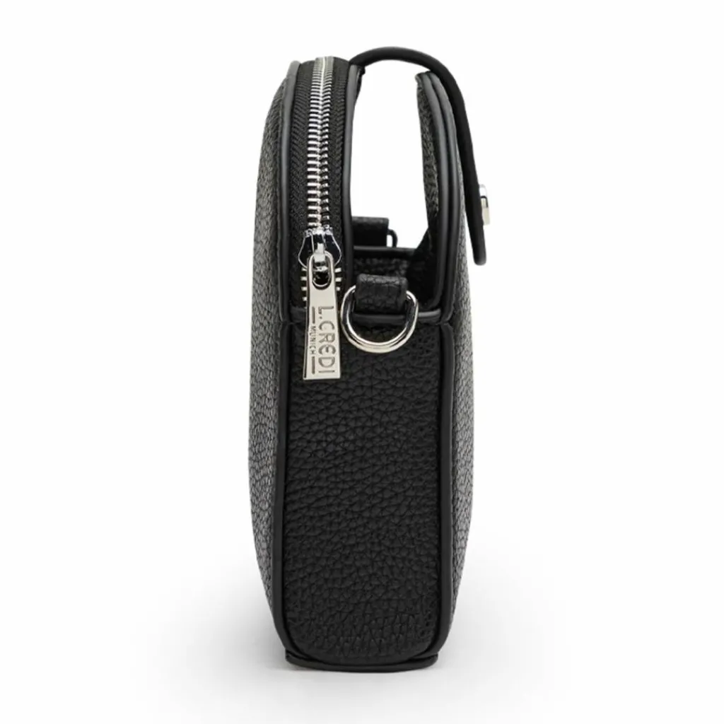 L.Credi Umhängetaschen<Nelia Umhängetasche 21 cm schwarz