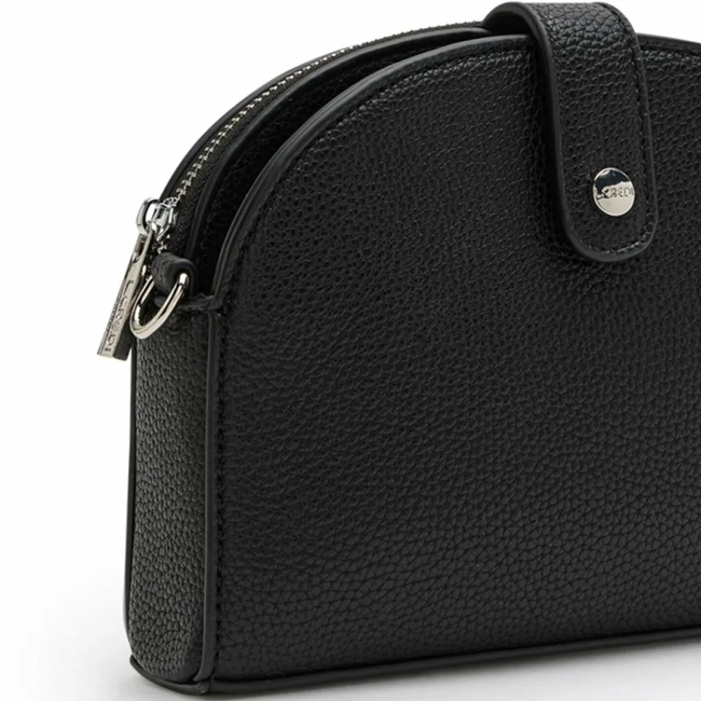 L.Credi Umhängetaschen<Nelia Umhängetasche 21 cm schwarz