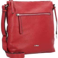 L.Credi Umhängetaschen<New Orleans Umhängetasche 29 cm rot