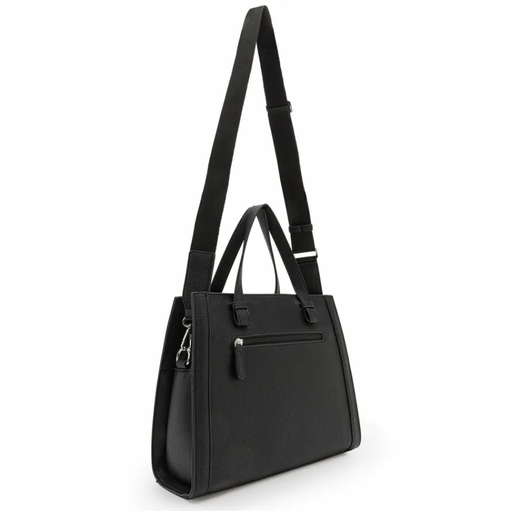 Discount L.Credi Oana Handtasche 32 cm schwarz
