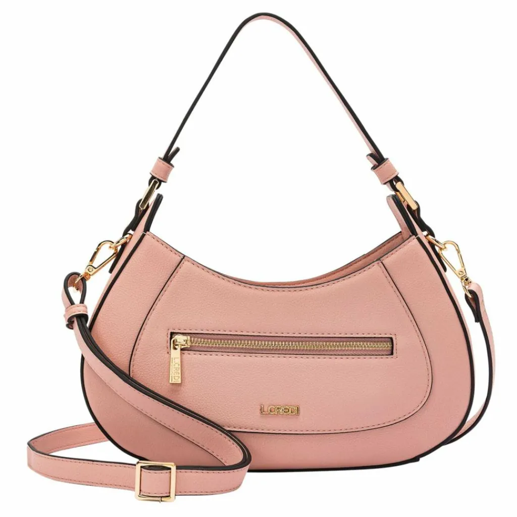 L.Credi Schultertaschen<Odelia Schultertasche 25 cm dusty rose