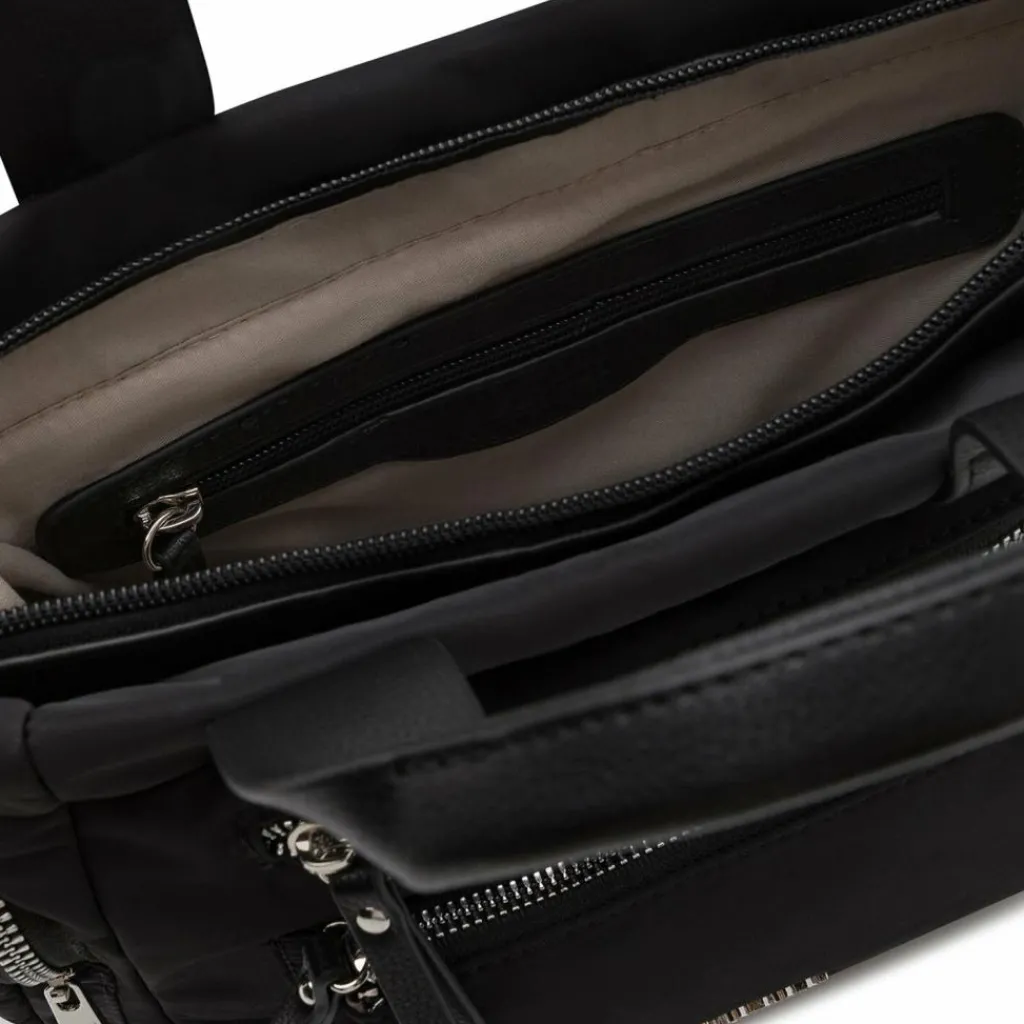 Clearance L.Credi Odeta Handtasche 26 cm schwarz