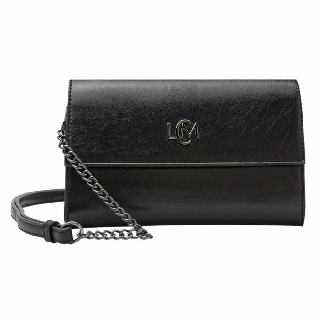 Outlet L.Credi Oliviana Umhängetasche 21 cm schwarz