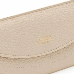 L.Credi Damengeldbörsen Querformat<Ondria Geldbörse 19 cm creme