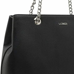 L.Credi Shopper|Schultertaschen<Oreana Shopper Tasche 35 cm schwarz