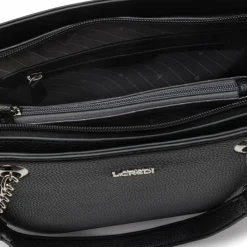 L.Credi Shopper|Schultertaschen<Oreana Shopper Tasche 35 cm schwarz