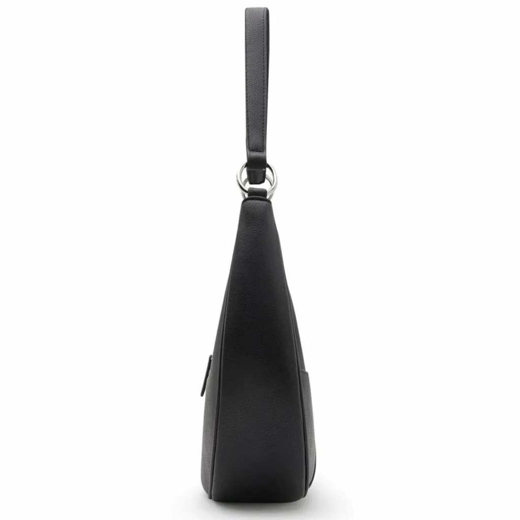 L.Credi Schultertaschen<Ornella Schultertasche 35 cm schwarz