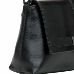 L.Credi Schultertaschen|Henkeltaschen<Pamela Schultertasche 26 cm schwarz
