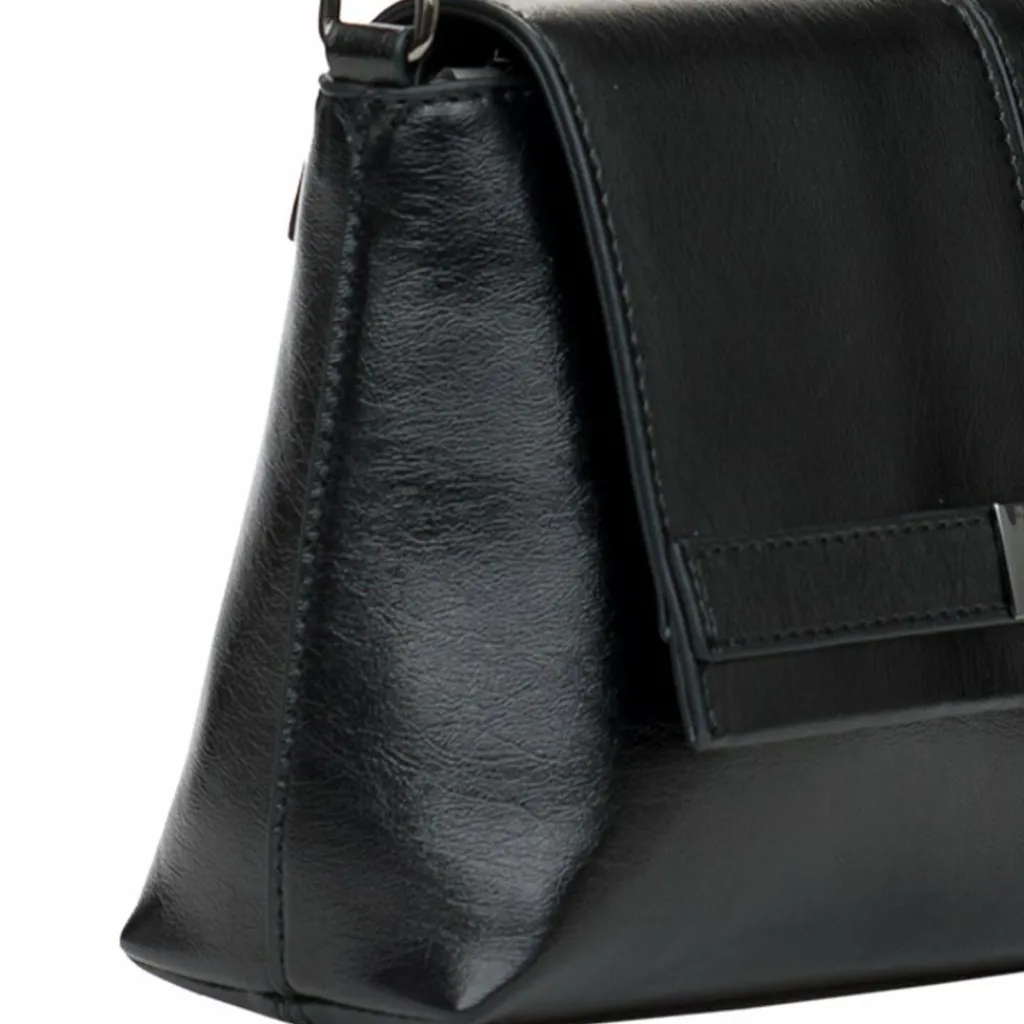 L.Credi Schultertaschen|Henkeltaschen<Pamela Schultertasche 26 cm schwarz