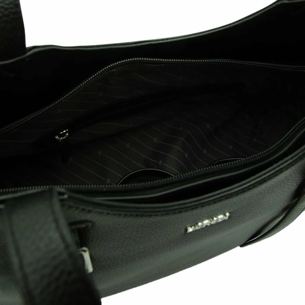 L.Credi Panja Shopper Tasche 37 cm schwarz