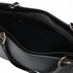 L.Credi Shopper|Schultertaschen<Petrana Shopper Tasche 44 cm schwarz